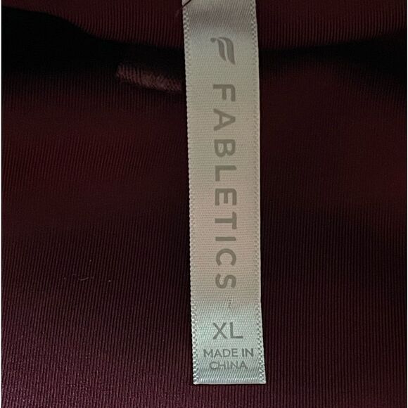 Fabletics Barrier Scuba Oversized Pullover 1/2 Zip Size XL - Picture 9 of 13